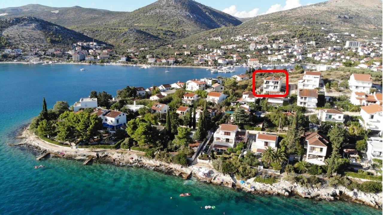 Sea View Lägenhet Seget Vranjica Exteriör bild